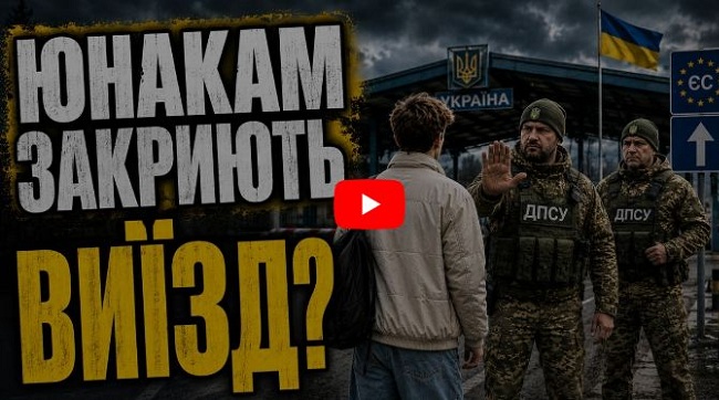​Пастка для молоді: як влада планує заборонити виїзд хлопцям 18-22 років через БЗВП