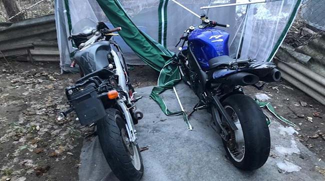​Оперативники викрили у Києві групу чоловіків за угон мотоциклів та крадіжку