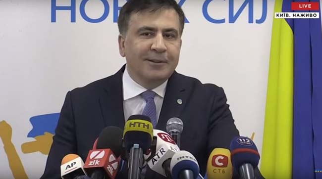 ​Саакашвілі: путін закликав Порошенко припинити мою діяльність в Україні
