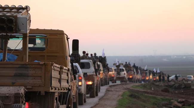 ​Бійці Сирійської визвольної армії стягують бойові загони до Мюнбіча