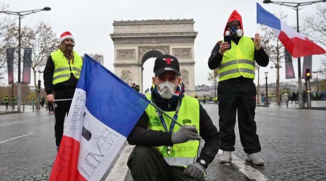 ​Протести у Франції тривають більше п'яти місяців - опубліковані дані про постраждалих