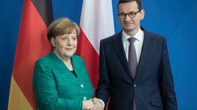 ​Анґела Меркель заявила, що Німеччина і Польща мають «спільний підхід» у справі України