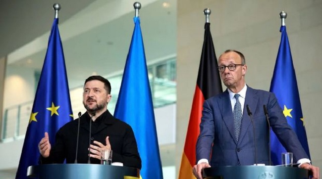 ​Німеччина й Україна підписали в Берліні 10 угод, серед яких одна стосується постачання та спільного виробництва протиракетної оборони