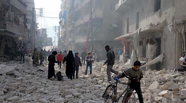 ​росія продовжує бомбити Алеппо. Загинули 42 мирних жителя