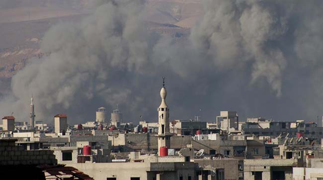 ​ВПС режиму Асада бомблять Східну Гуту, по району Хареста нанесено 40 ударів, 6 загиблих