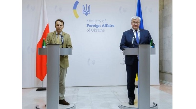 ​Міністр закордонних справ Польщі Радослав Сікорський прокоментував переговори щодо дронів у Києві
