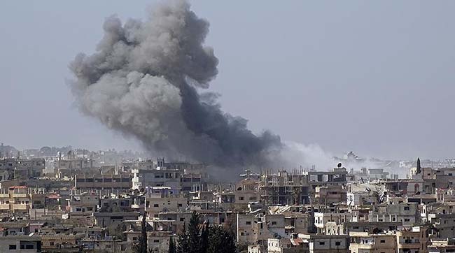 ​Режим Асада продовжує застосовувати напалмові бомби на південному сході Сирії