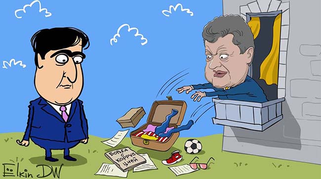 ​Непотопляемый Саакашвили и хитрый Порошенко
