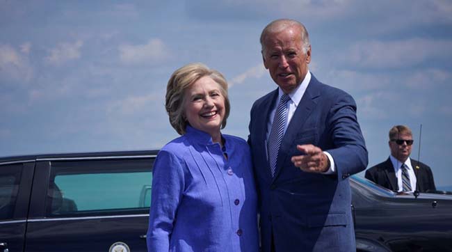 ​Гілларі Клінтон підтримала кандидатуру Джо Байдена на пост президента США