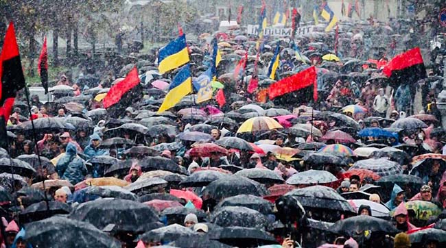 ​«Марш обурених»: корупція Порошенка і недоторканність бариг остогидла