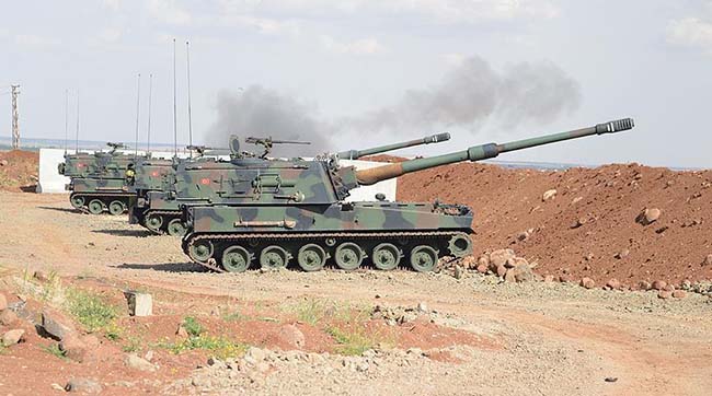 ​Турецька артилерія продовжує обстрілювати терористів в Афріні