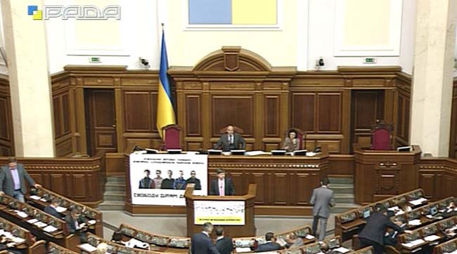 ​Ранкове пленарне засідання Верховної Ради України 5 жовтня 2016 року