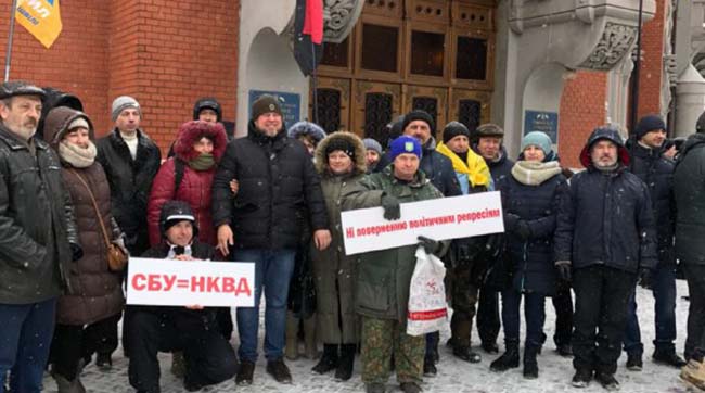 ​По всій Україні тривають акції на підтримку Михайла Саакашвілі