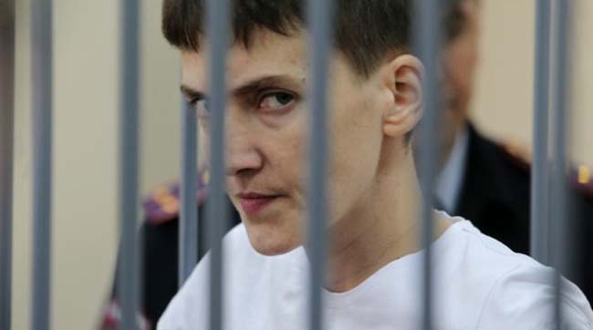 С завтрашнего дня Надежда Савченко начинает сухую голодовку