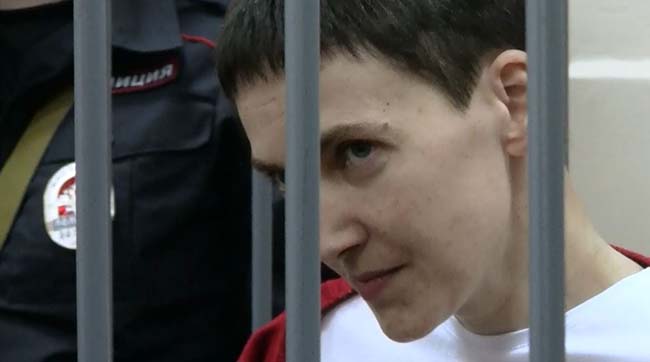 Надежде Савченко отказано в суде присяжных, потому что она является женщиной