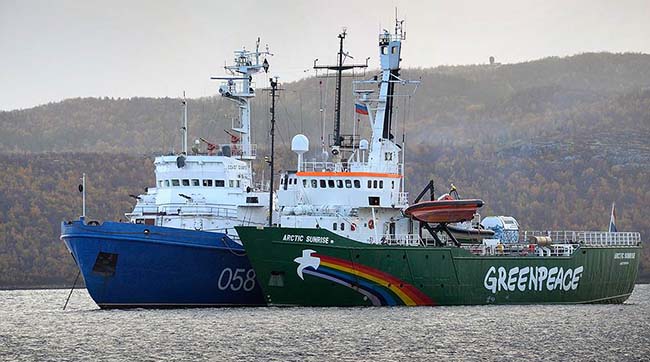 По обвинению экологов в пиратстве Москва заплатит 7 млн евро