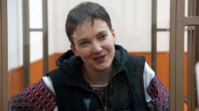 Надежду Савченко российский суд оставил под стражей