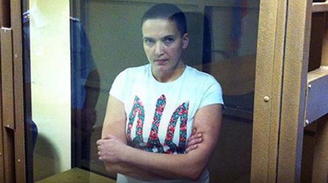 Депутат ВР Надежда Савченко, содержащаяся в московском СИЗО, объявила голодовку