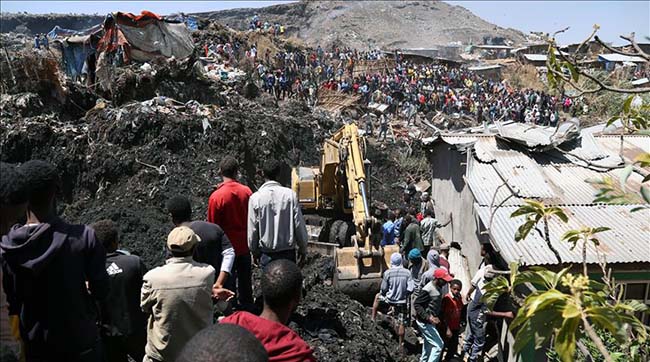 ​Після обвалення сміттєзвалища в Аддіс-Абебі, число загиблих зросло до 46