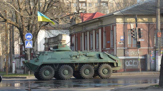 Движение украинских войск через Николаев (патриотический репортаж)