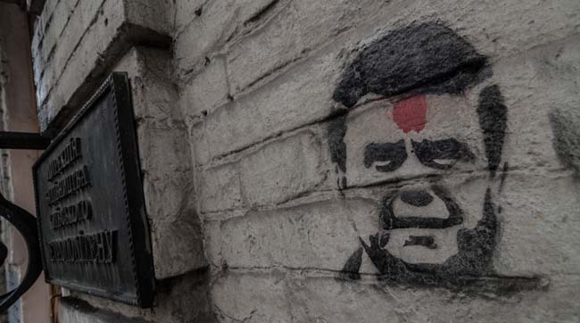 У Києві та Одесі з'явилися скандальні графіті з «Януковичем»
