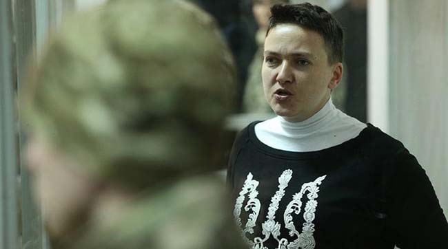 ​Суд відправив Савченко під варту без права внесення застави