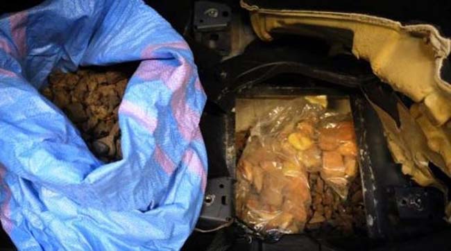 ​Польські митники затримали українця, який хотів незаконно ввезти до Польщі 71 кг бурштину