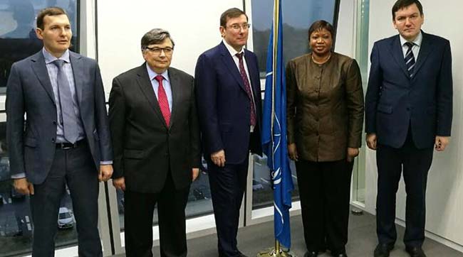 ​Генеральний прокурор Юрій Луценко провів зустріч з Прокурором Міжнародного кримінального суду Фату Бенсуда