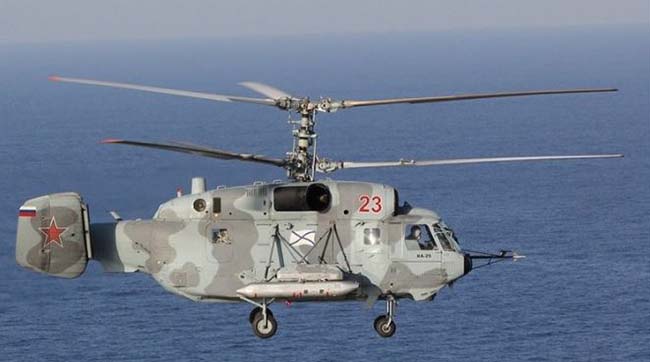 ​Російський військовий гелікоптер впав у Балтійське море, пілоти загинули