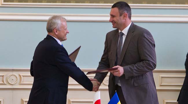 Кличко підписав меморандум про співпрацю з Польсько-українською господарчою палатою