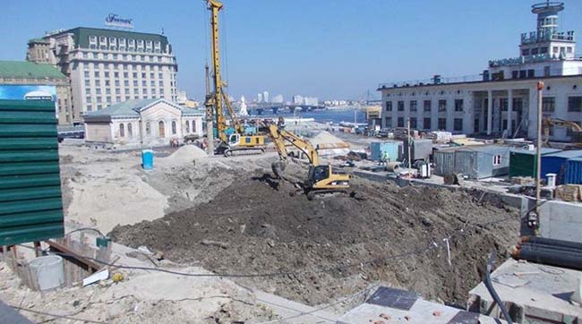 Раскопки фрагментов древнего Киева засыпали землей