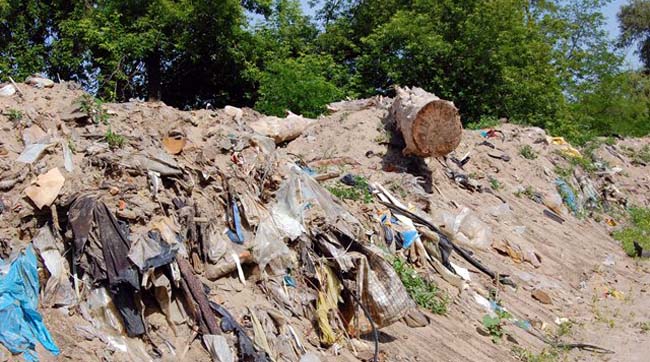 У Києві знищують пам`ятку природи, влаштувавши на природоохоронній території звалище твердих побутових відходів
