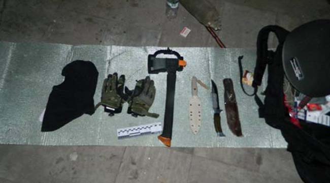 У Києві столичні правоохоронці затримали зброєносця