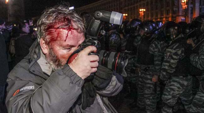 Міжнародна федерація журналістів та Європейська федерація журналістів надзвичайно стурбовані насильством щодо журналістів в Україні