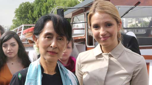 Лауреат Нобелівської премії миру висловила свою підтримку Юлії Тимошенко