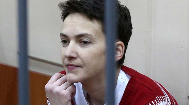 Надя Савченко из тюрьмы обратилась к украинцам