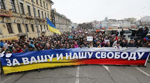 В Казани состоялся пикет против войны в Украине