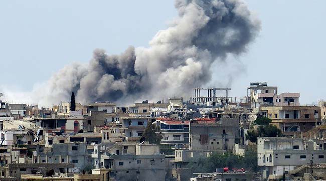 ​Режим Асада продовжує застосовувати бочкові бомби в Сирії