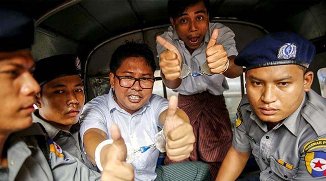 ​Кореспонденти Reuters у М'янмі отримали тюремні терміни