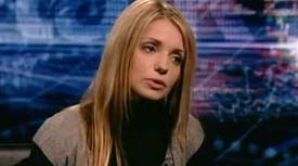 Євгенія Тимошенко. Фото з ролика bbc на youtube.com