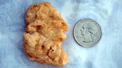 Кусок просроченной курицы с профилем Джорджа Вашингтона продали за $8100