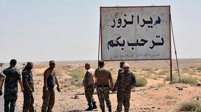 ​Війська Башара Асада наближаються до центру нафто-газової промисловості Дейр аз-Зор