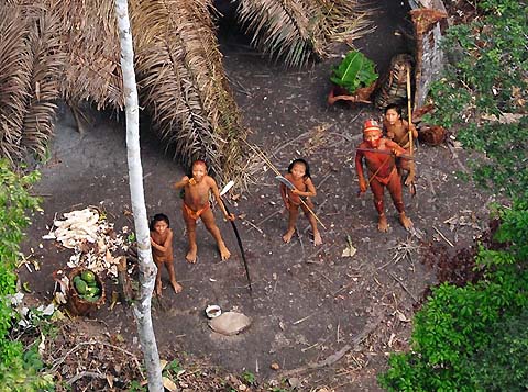 В лесах Амазонки обнаружены последние свободные люди на Земле