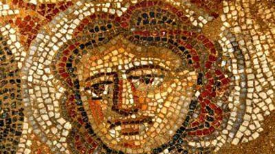 В Израиле в одной из древних синагог нашли мозаичное изображение Самсона 