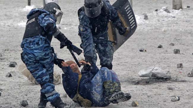 Затримано колишнього заступника командира роти «Беркуту» за побиття активістів громадського руху «Євромайдан» під час Революції Гідності