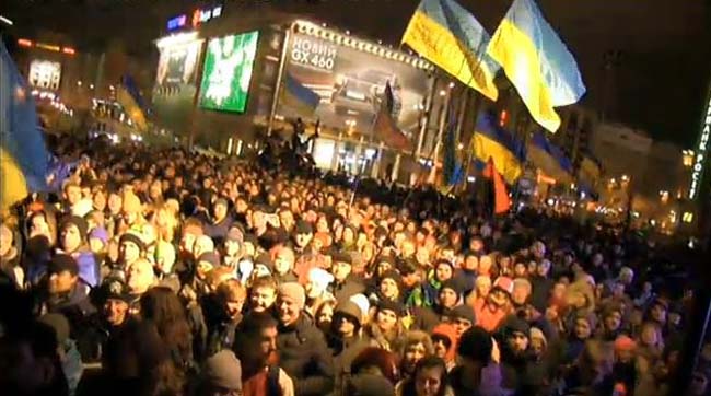 Під час проведення «євромайданів» 21-25 листопада в Україні відбулися порушення ст. 39 Конституції України та ст. 11 Євроконвенції з боку влади
