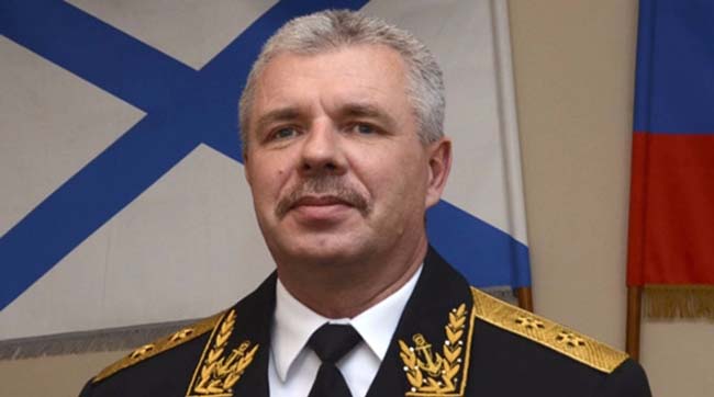 Командуючий чорноморським флотом російської федерації О. Вітко викликається до суду