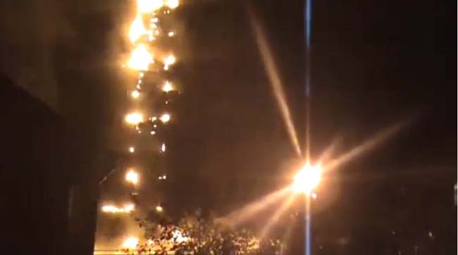 За фактом пожежі в багатоповерхівці у Києві на вулиці Гетьмана відкрито кримінальне провадження