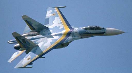 В Краматорске поддержку АТО с воздуха обеспечивают истребители ВВС Украины