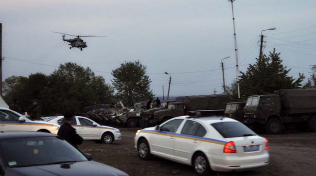 Міноборони підтвердило: на Донеччині збито два вертольоти Мі-24, один Мі-8 пошкоджено